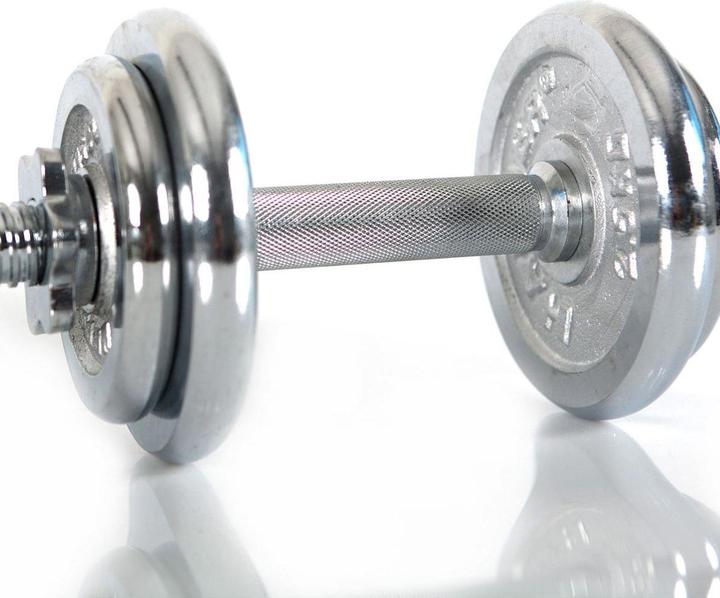 Produktbild Hammer Fitness Chrom-Kurzhantel-Set (1 x 10 kg)