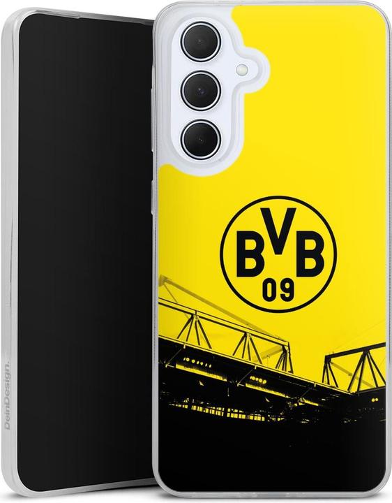 Produktbild DeinDesign Slim Case für Samsung Galaxy A36 5G Silikon Hülle Ultra Dünn Handyhülle BVB Borussia Dortmund (Samsung Galaxy A36)