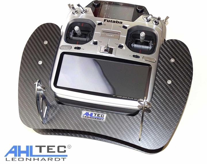 Image du produit AHLtec pupitre émetteur futaba t32mz carbon avec étrier standard de pupitre émetteur, sans repose-mains