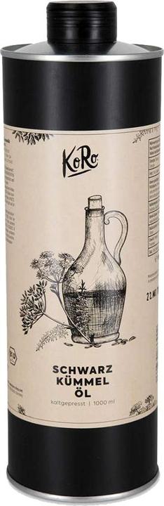 KoRo Olio di cumino nero (1000 ml)