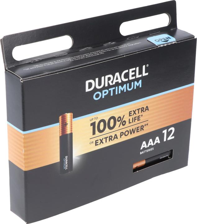 Actual product image Duracell Optimum (12 pcs., AAA)