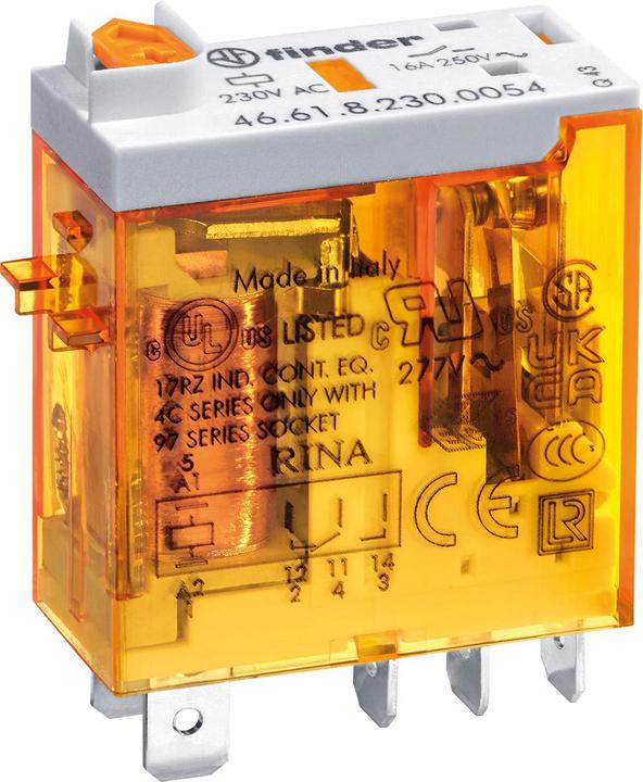 Productafbeelding Finder Relais 16A 230VAC 1-Changer