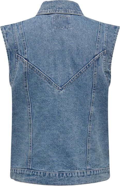 Immagine prodotto Only Gilet in denim con collo a mosca Gilet in denim (XS)