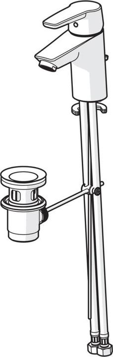 Produktbild Oras Saga 3904F, Waschbecken, Chrom