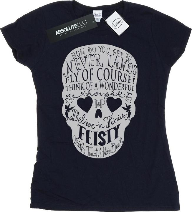 Disney Tinker Bell Skull TShirt (L)
