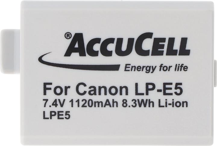 Actual product image Canon Akku EOS-450D (Camera battery)
