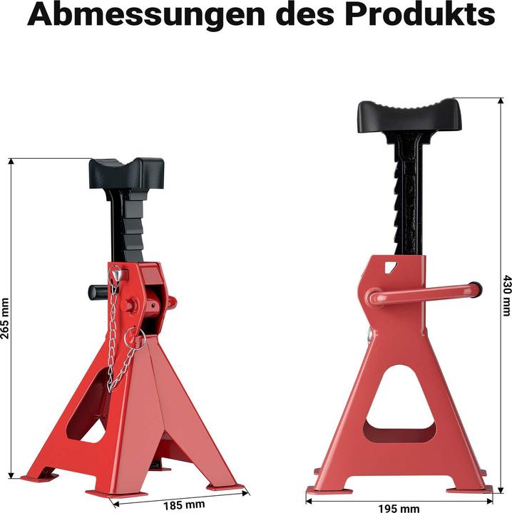 Produktbild Wiltec Unterstellbock 2er Set