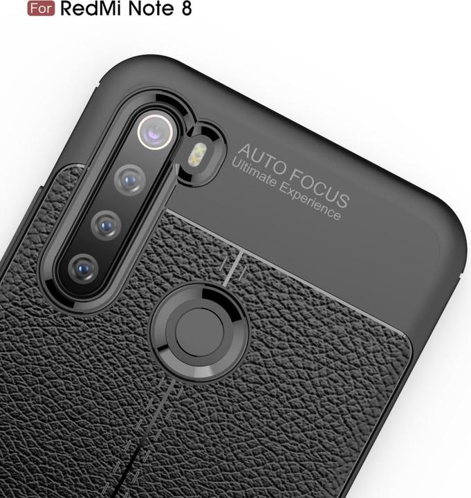 Produktbild Screenguard Xiaomi Redmi Note 8 Hülle Leather Design TPU Cover (Xiaomi Redmi Note 8)