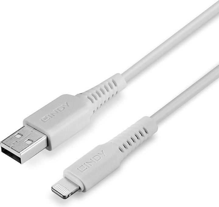 Produktbild Lindy Lade- und Sync-Kabel Apple MFi (0.50 m, USB 2.0)