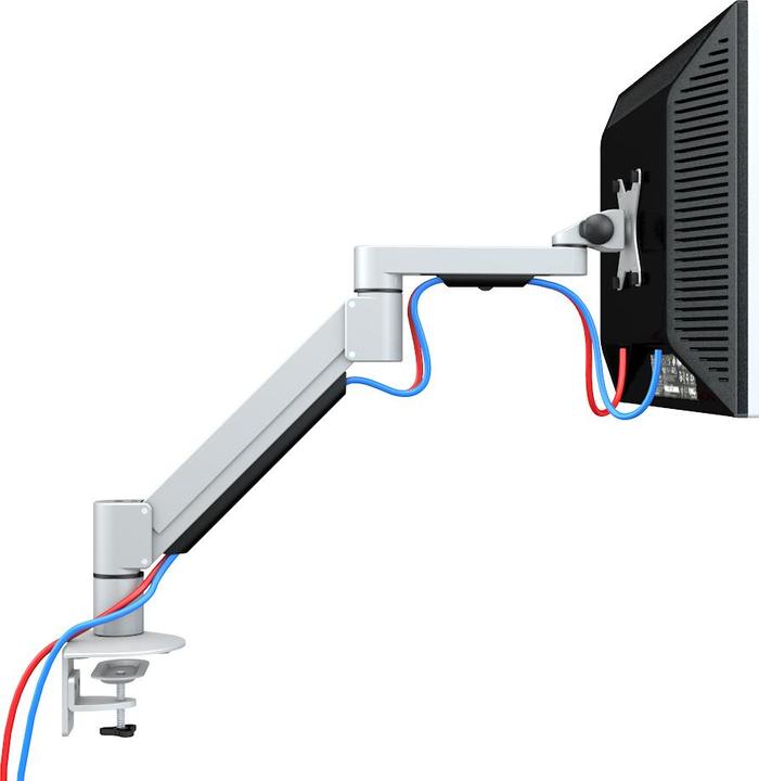 Image du produit Kenson Monitor Arm med gaspatron (sølv) (Tables, 32")