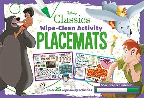 Produktbild Disney Classics: Wipe-Clean Activity Placemats (Englisch, Walt Disney, 2023)