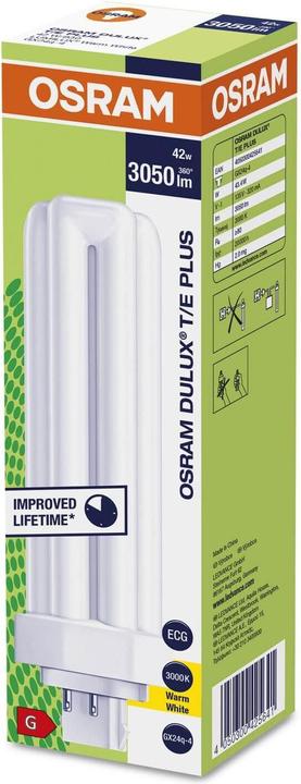 Image du produit Osram Dulux (GX24q-4, 42 W, 3200 lm, 1 x, G)
