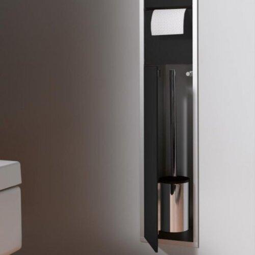 Produktbild Emco WC-Modul ASIS 150 Unterputz, 809x168mm aluminium/schwarz