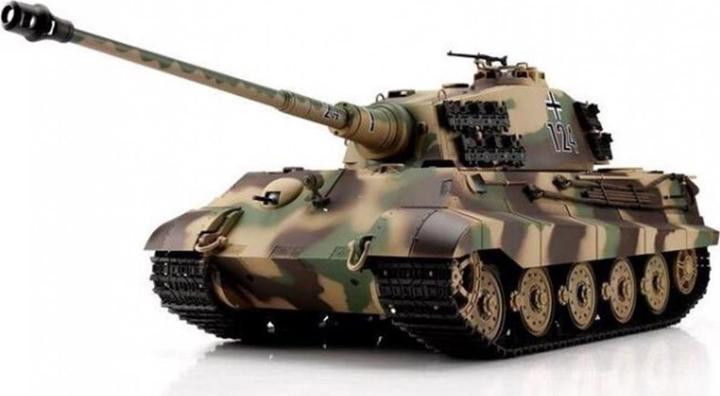Actual product image Torro Tank King Tiger Henschel turret BB, IR, 1:16, RTR (RTR Ready-to-Run)