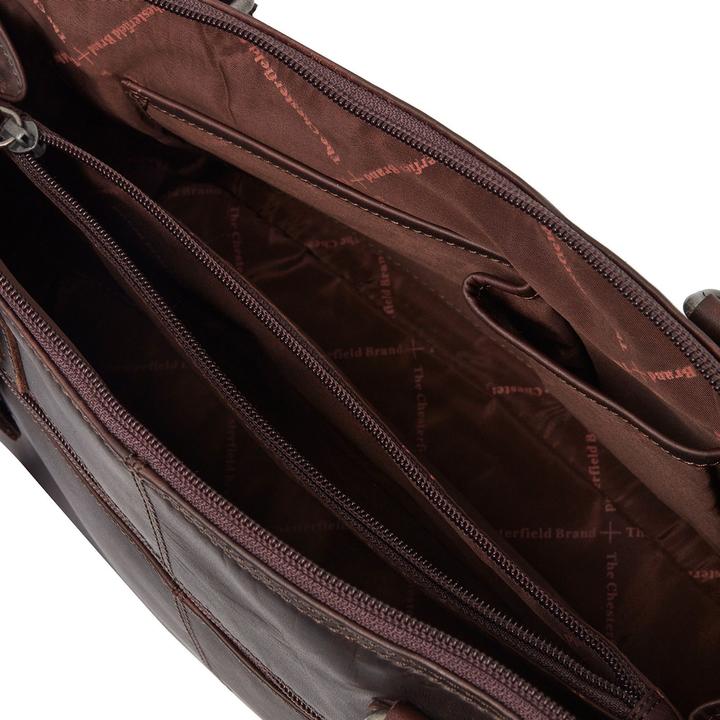 Immagine prodotto The Chesterfield Brand Borsa a tracolla Santorini in pelle da 34 cm