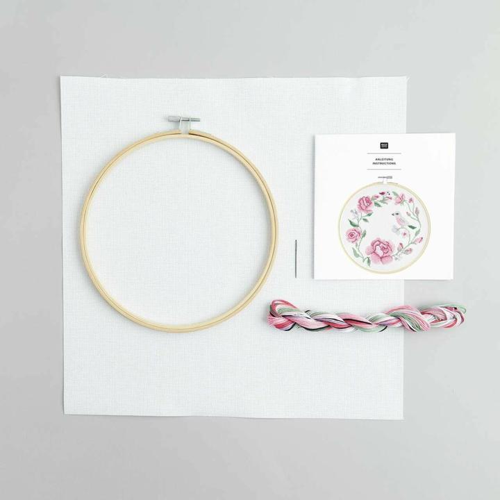 Rico Design Stickpackung Gezählter Kreuzstich, Kran