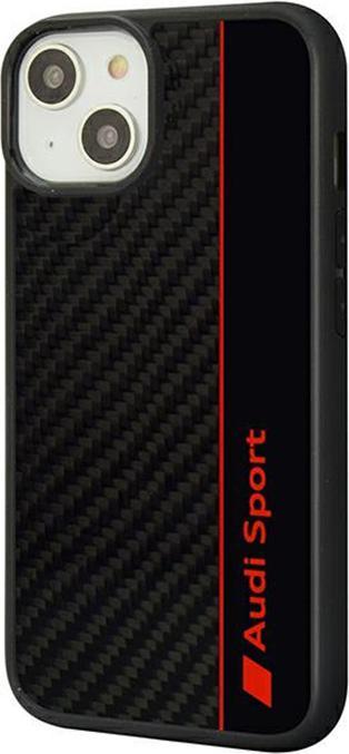 Image du produit Audi Étui rigide en fibre de carbone pour iPhone 14 6.1" czarny/black AUS-TPUPCIP14-R8/D1-BK (Apple iPhone 14)