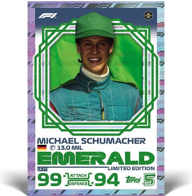 Produktbild Topps Turbo Attax 2024 Fivevold Tin F1 (Schuhm.) (Deutsch)