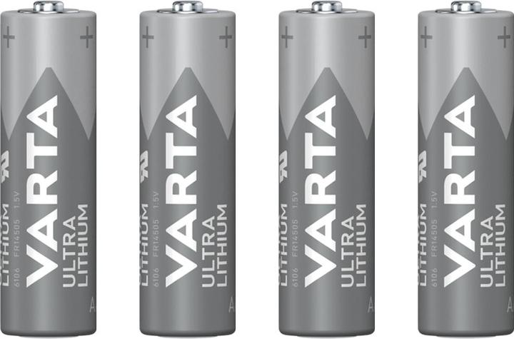 Produktbild Varta ULTRA Lithium (4 Stk., AA, 3000 mAh)
