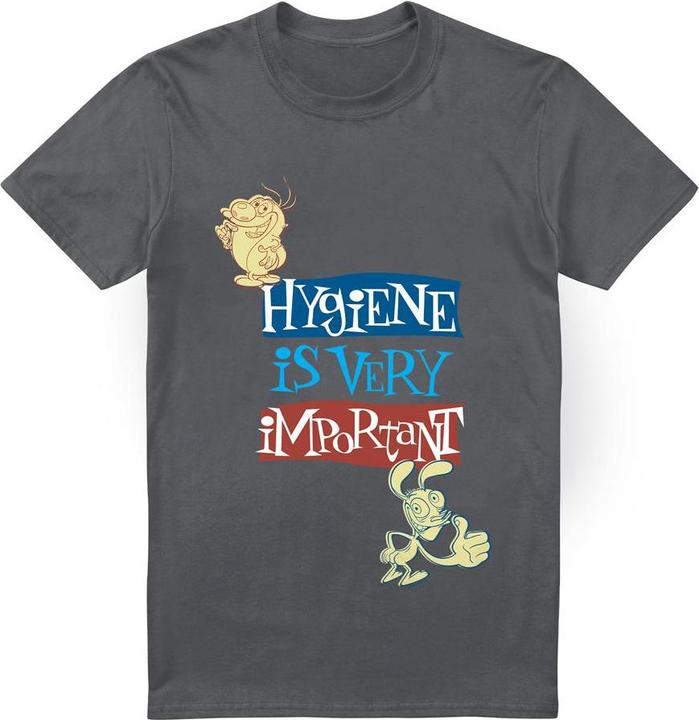 Ren & Stimpy Hygiene Is Very Important TShirt (M)