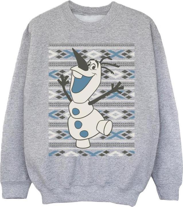 Disney Frozen Christmas Olaf Smile Sweatshirt Jungen