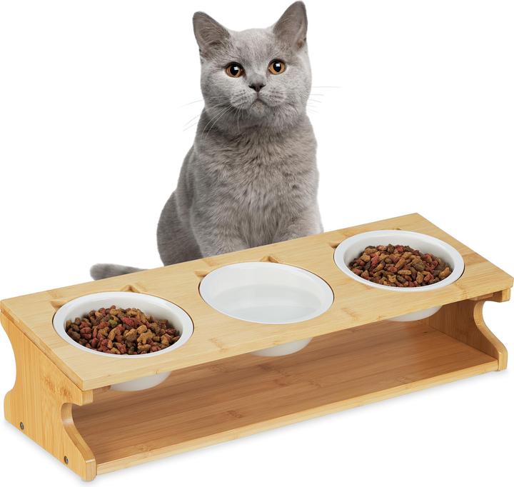 Produktbild Relaxdays Katzen-Futterstation (0.40 l)