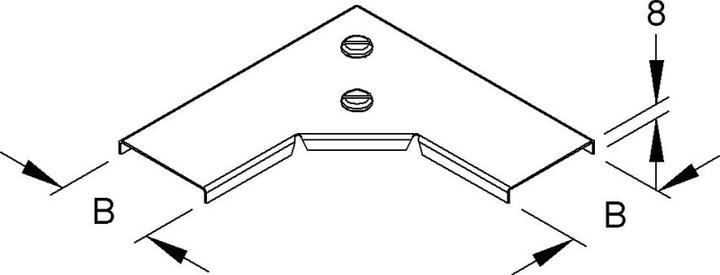 Produktbild Niedax Deckel (Kabeldurchlass, 17.50 cm)