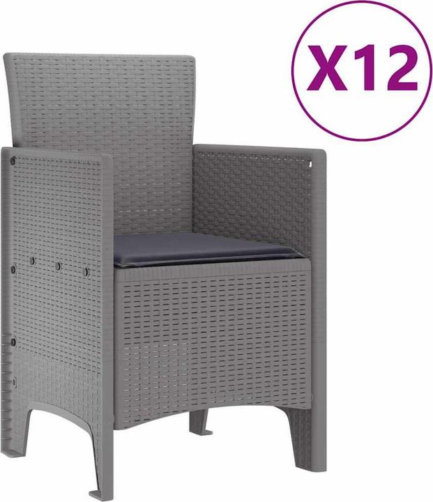 Immagine prodotto VidaXL Set da pranzo per esterni (100 cm)