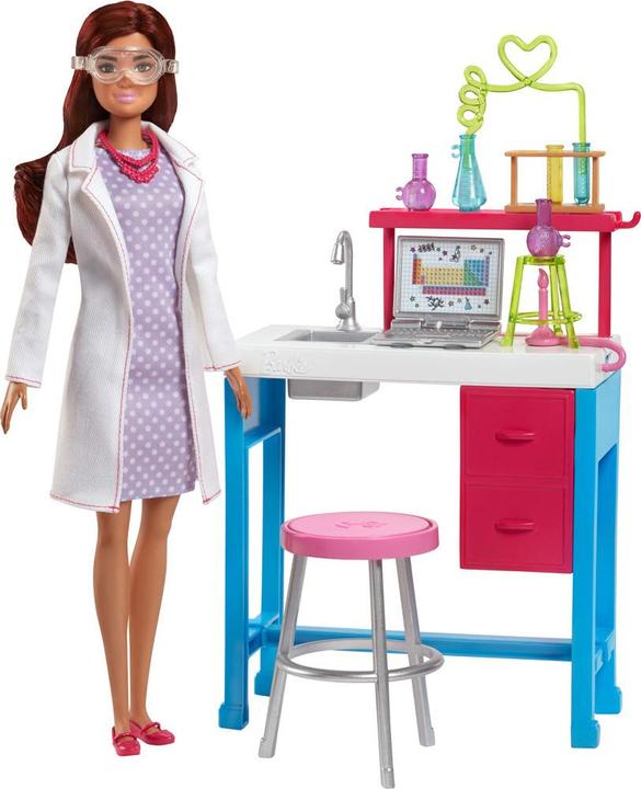 Produktbild Barbie Berufe Spielset Labor
