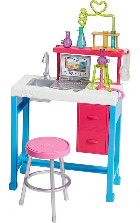 Barbie Kit de jeu Métiers Laboratoire
