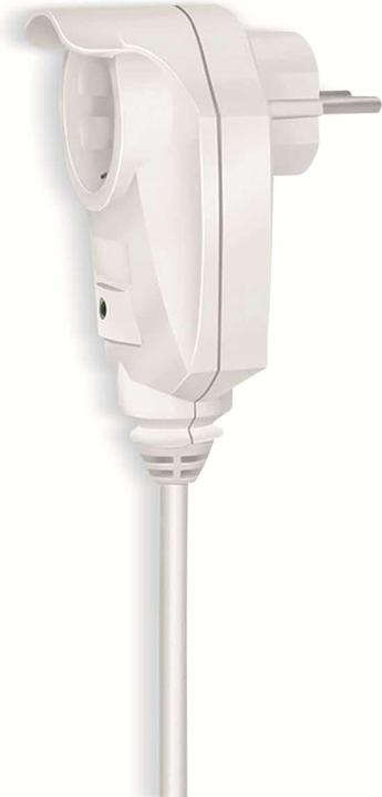Immagine prodotto LogiLink Presa di corrente a 7 vie + interruttore, 6x CEE 7/3 + 1 spina passante, 2 m (6 x, CEE 7/3, 2 m)