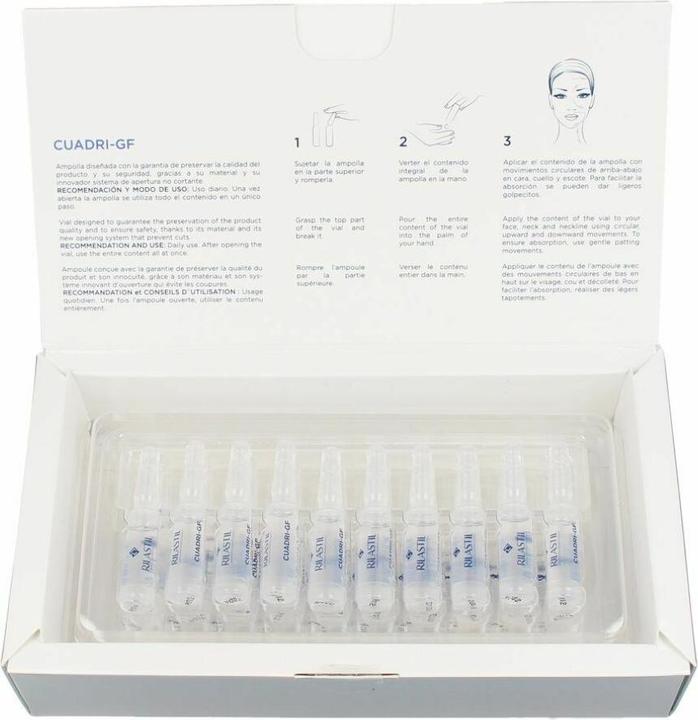 Produktbild Rilastil Multirepair Cuadri GF Anti-Aging Facial Ampoules Repair and Moisturising Treatment 30 Units (1.50 ml)