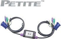 Produktbild Aten CS62US: PS2 VGA KVM Switch,2Port,Audio