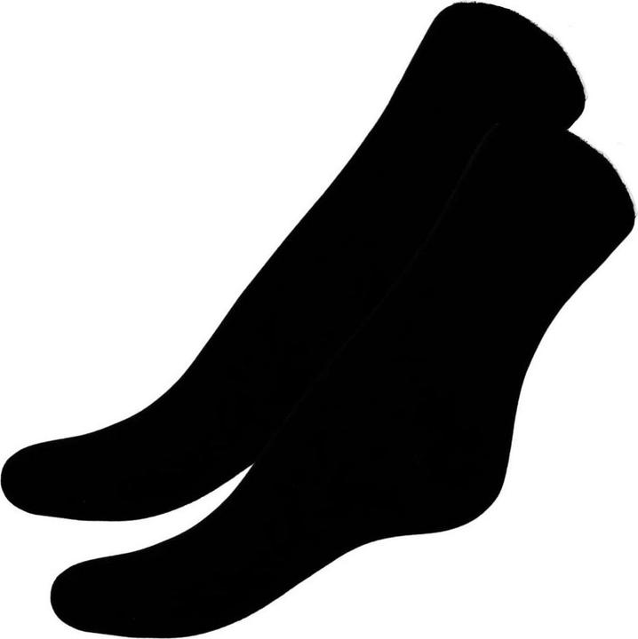 Produktbild JTI Socken aus Bambus - Schwarz - 2er-Pack - Grösse. 41-45 (2er Pack, 41 - 45)