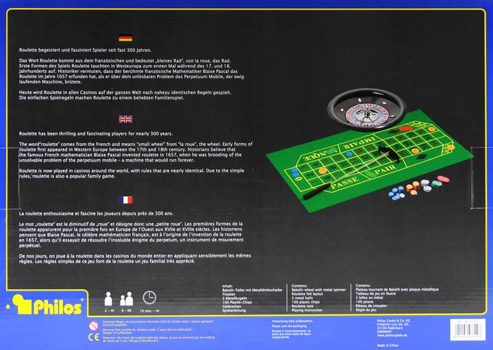 Actual product image Philos Roulette (German, French)