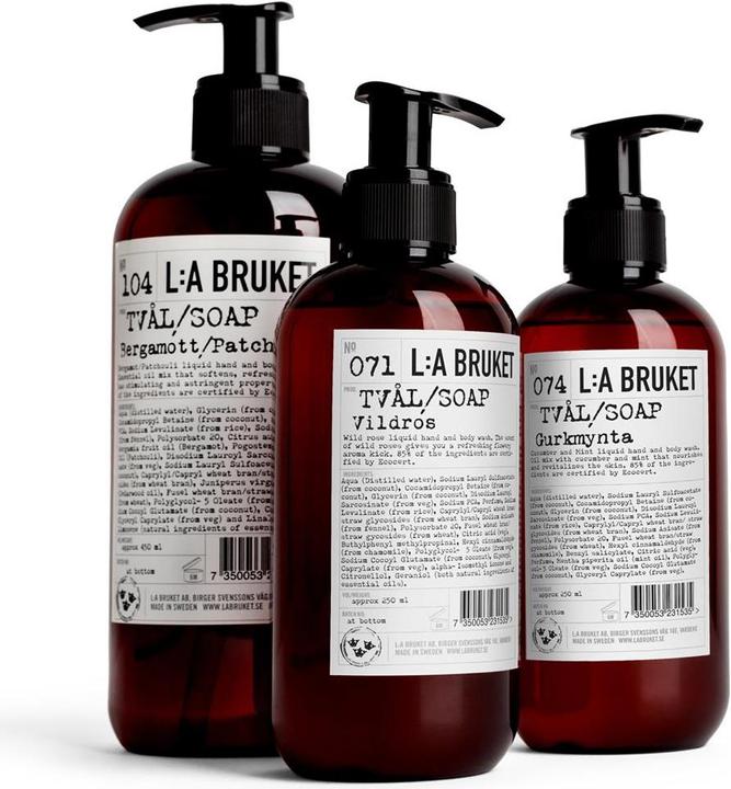 Actual product image L:A Bruket No.104 (Liquid soap, 450 ml)