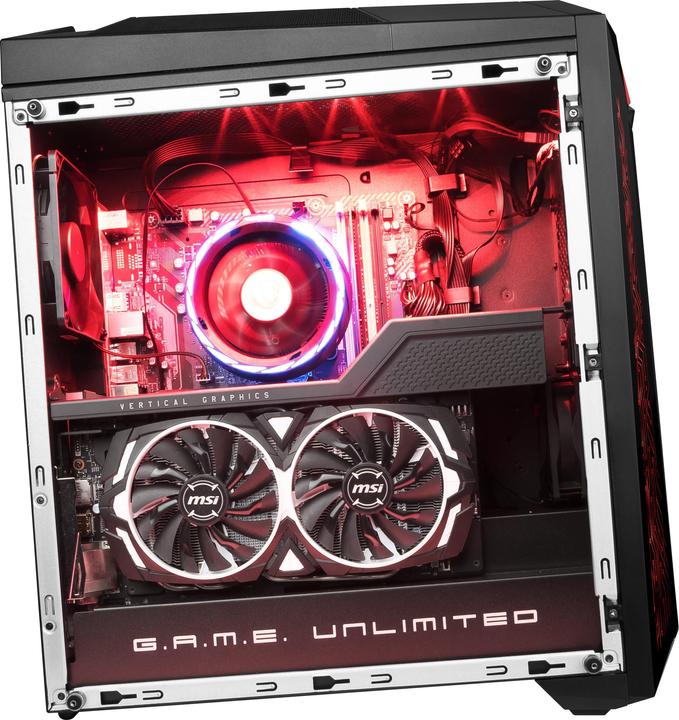 Produktbild MSI Infinite A 8RG-244 (Intel Core i7-8700, 16 GB, 256 GB, GeForce GTX 1070 Ti)