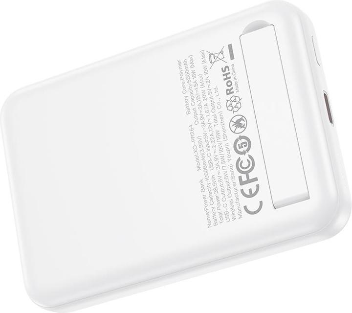 Produktbild xO Powerbank magnetisch PR264 20W 10000mAh weiss (10000 mAh, 18 W, 20 Wh)