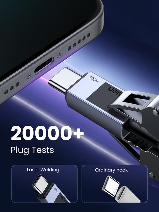 Immagine prodotto Ugreen USB Tipo C - USB Tipo C (0.50 m, USB 2.0, 100 W)