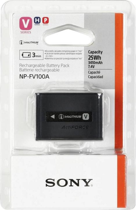 Produktbild Sony Np-Fv100a (Kamera Akku)