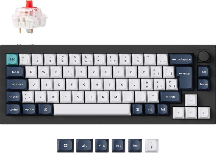 Actual product image Keychron Q2 Max (CH, Wireless, Cable)