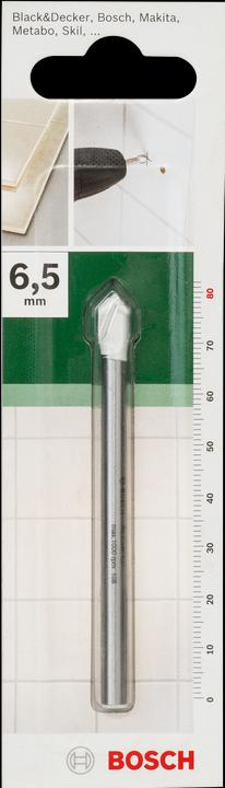 Image du produit Bosch Zubehör Foret à carrelage D= 6,5 mm L= 80 mm (5 mm)