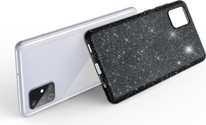 Actual product image Nalia Glitter cover (Samsung Galaxy A71)