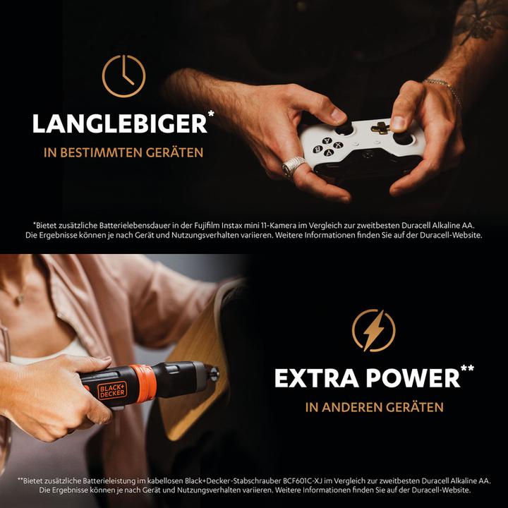 Produktbild Duracell Optimum 4er Pack AAA Batterien (4 Stk., AAA)