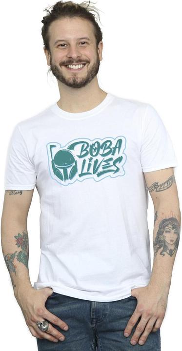 Produktbild Star Wars The Book Of Boba Fett Lives Chest TShirt (XXL)