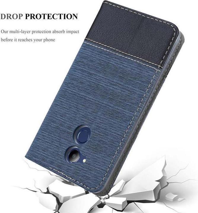 Produktbild Cadorabo Book Jeans Optik Cover (Honor V9 Play)