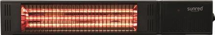 Actual product image Sunred Heater RDS-15W-B, Fortuna Wall Infrared, 1500 W, Juodas (1500 W)