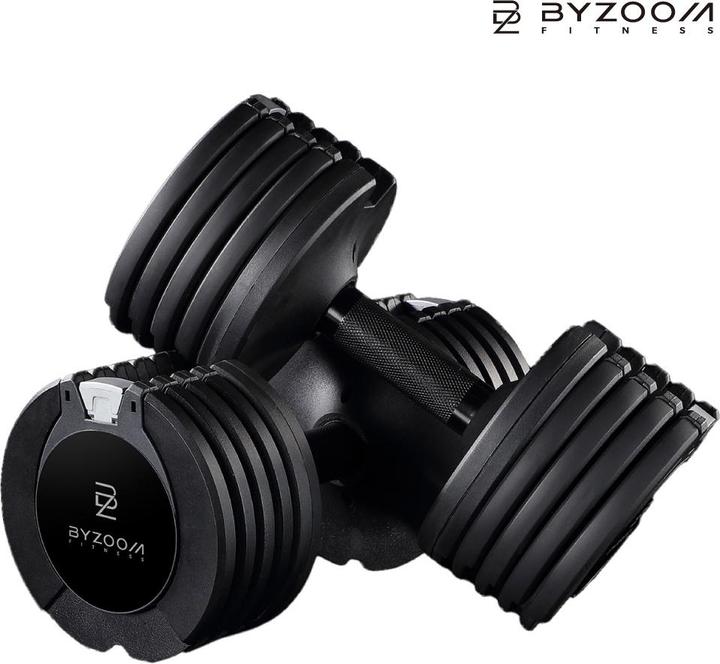 Actual product image Byzoom Fitness Adjustable dumbbell 11.3kg "Pure Series" (1 x 11.3 kg)