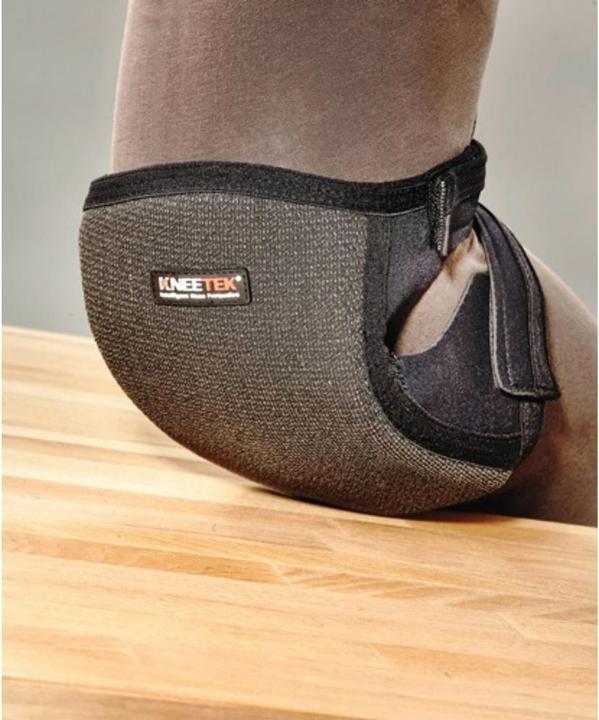 Kneetek Knieschoner KevProSoft DIN/EN14404 universal schwarz waschbar 30 °C