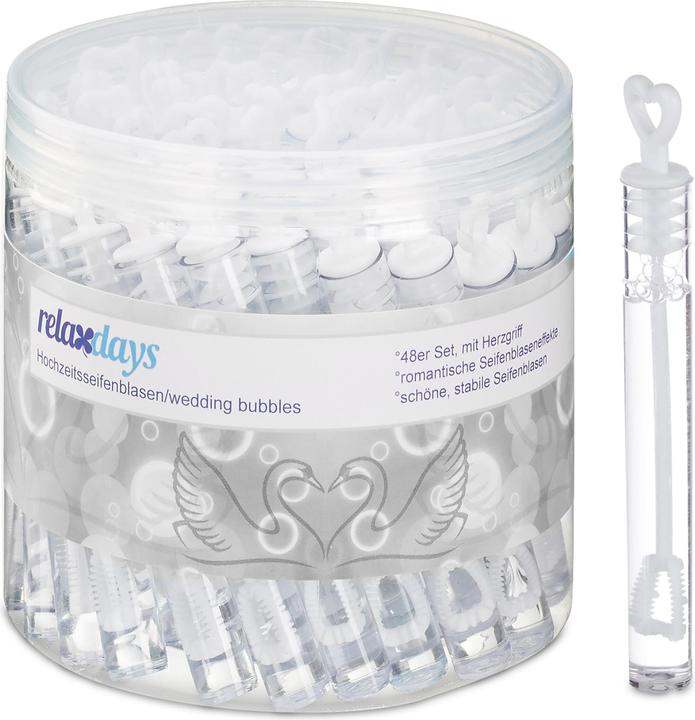 Relaxdays Matrimonio con le bolle